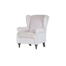 Sofa.de Ohrensessel Cozy Polyester 83 x 102 x 87 cm Weiß