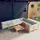 vidaXL Garten-Lounge-Set 10-tlg. creme Kiefernholz