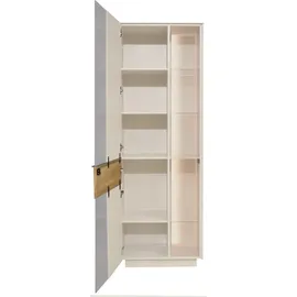 Mäusbacher Standvitrine 67 x 42 x 197 cm Beige