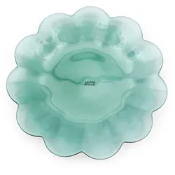 Riviera Maison Toulouse Essteller Grün - Durchmesser 21 cm 