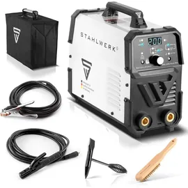 STAHLWERK Schweißgerät ARC 200 Puls Pro MMA E Hand Lift TIG Pulsfunktion 200 A