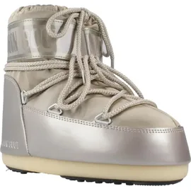 MOON BOOT Icon Low Glance Winterschuhe-Beige-33-35