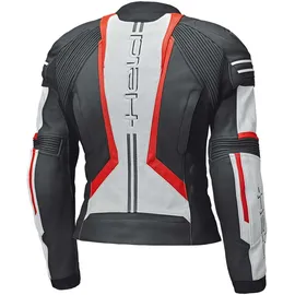 Held Street 3.0 Motorrad Lederjacke Schwarz/Weiß 36