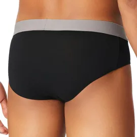 SCHIESSER Slip 95/5 schwarz/grau/blau XXL 5er Pack