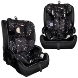 XOMAX HC02S Kindersitz ISOFIX 9–36 kg | ECE R129 i-Size | Gruppe 1/2/3 mit 5-Punkt-Gurt & Top Tether | mitwachsender Auto-Kindersitz höhenverstellbar, Sitzerhöhung (Weltall)