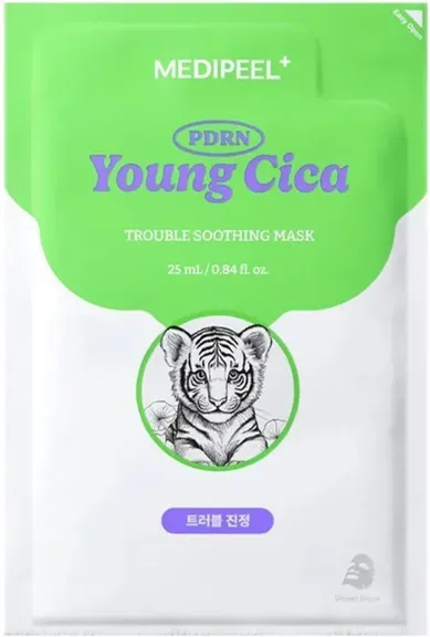 Medi-Peel Young Cica PDRN Beruhigungsmaske bei Hautproblemen - 25ml
