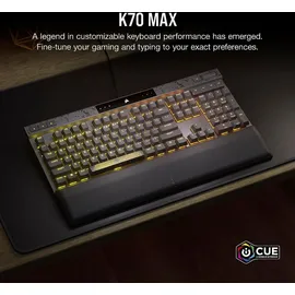 Corsair K70 MAX RGB Tastatur Schwarz