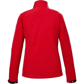 KILLTEC Damen Softshelljacke/Outdoorjacke mit Stehkragen KOS 264 WMN SFTSHLL JCKT, rot, 40,