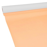 JUNOPAX Papiertischdecke apricot 50m x 1,00m, nass- und wischfest