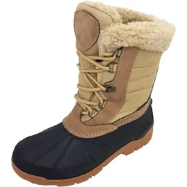 Spirale Winterstiefel Tina beige beige/schwarz 39