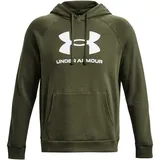 Under Armour Rival Fleece Logo Hoodie Herren 390 marine od green/white M