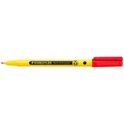 STAEDTLER Noris, Rot, Rot, Gelb, Polypropylen (PP), Recycelbarer Kunststoff, Run