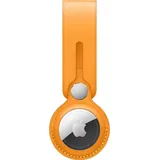 Apple AirTag Leather Loop california poppy (Zubehör Mobiltelefon)