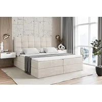 Altdecor APO Boxspringbett Multipocket-Matratze H4 H3 Matratze Bonellfederung Topper