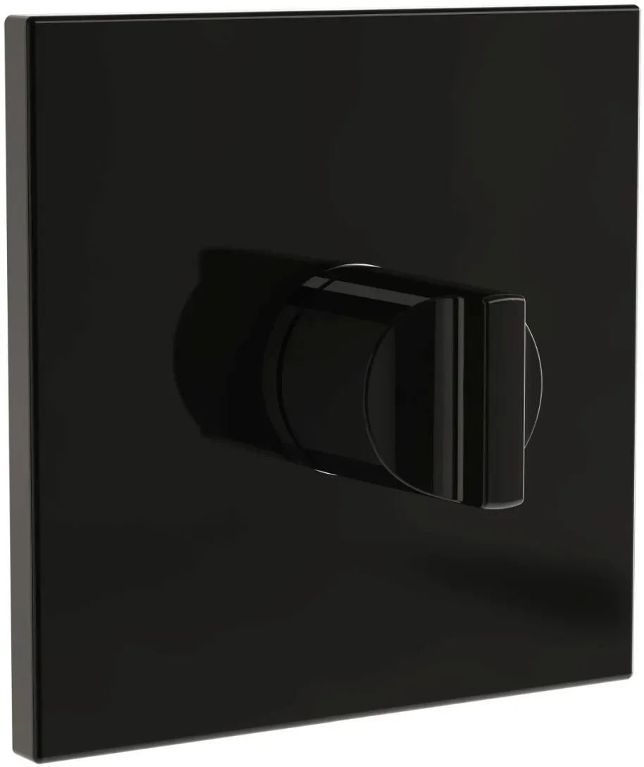 VitrA Suit 3-Wege-Umsteller V-Box Unterputzmontage Schwarz Hochglanz,A4287539 A4287539