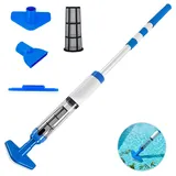Umisu 3-in-1-Poolstaubsauger, kabellos, wiederaufladbarer elektrischer Poolreiniger, Poolsauger für Spa, Whirlpool, Freilandpool und eingegrabene Pools