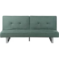 Schlafsofa 3-Sitzer DUBLIN Stoff Grün