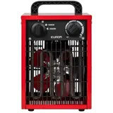 Eurom EK Fanheat 2000, Werkstattheizung, 2000W, Rot-Schwarz (332384)