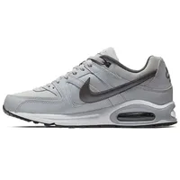 NIKE Air Max Command Herren Leder Sneaker Sneaker Schuhe, Wolf Grey Black White Metallic Dark Grey, 40 EU - 40 EU