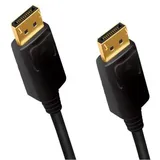Logilink DisplayPort-Kabel 3 m Schwarz