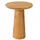 JV Möbel Beistelltisch aus Holz in Braun modern eleganter Stil