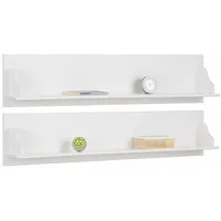 OTTO home Wandregal Melissa 120 x 0 x 0 cm Weiß