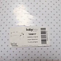 Babybay Nestchen Piqué Original Stoff perlgrau