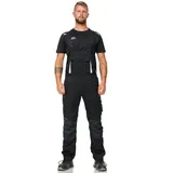 Puma Puma-Workwear Arbeitshose Precision X, Herren, Latzhose, schwarz, Größe 64