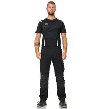 Puma Puma-Workwear Arbeitshose Precision X, Herren, Latzhose, schwarz, Größe 64