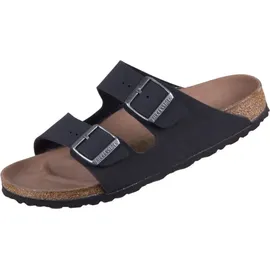 Birkenstock Arizona Vegan Birko-Flor Nubuk schmal schwarz 38