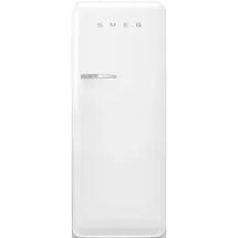 Smeg FAB28RWH6 Retro-Kühlschrank (270 l, 1530 mm hoch, Weiß)