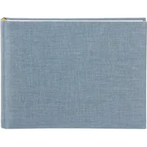 Goldbuch Summertime Trend2 22x16 36 weiße Seiten blau-grau 19607
