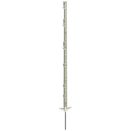 ako fencing Kunststoffpfahl 125 cm Weiß