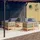vidaXL Garten-Lounge-Set 9-tlg. grau Kiefernholz