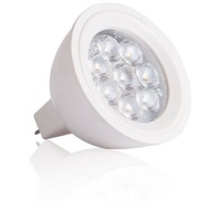 Havit Lighting LED-Leuchtmittel, GU 5,3, Warmweiß, nicht dimmbar, Set mit 12 Stück weiß