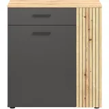 trendteam Esteban 80 x 36 cm grau / grau