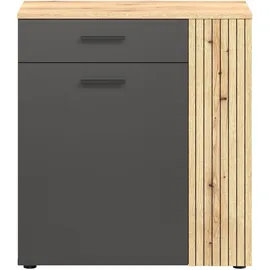 trendteam Esteban 80 x 36 cm grau / grau