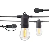 Hombli Smart Outdoor Light String Lichterkette 5 m Schwarz