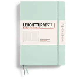 Leuchtturm1917 Notizbuch Medium A5 Hardcover Mint Green gepunktet