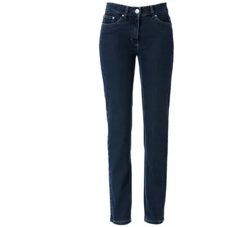 STARK DIE HOSE Stretch-Jeans Style CORA - Jeans Damen mit schlankem Oberschenkel und auch Kurzgröße super bequem blau 48 Kurz