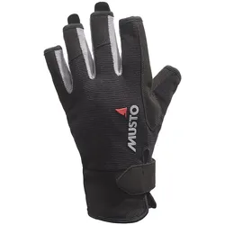 Musto Segelhandschuhe Essential Kurzfinger - schwarz
