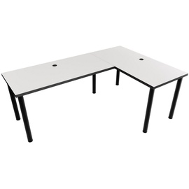 Möbelsystem Desk-Corner-White Gaming Desk