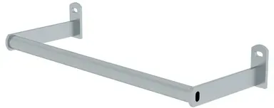 Leitern-Einh.kon. Anlegel. verschraubbar Stahl, vz. Wandabst. 160mm Ø 25mm 1,3kg