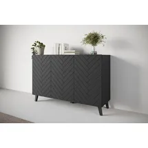 INOSIGN Sideboard »SIDEBOARD PHUKET«, (1 St.), Modernes Sideboard mit 6 Fächern, Breite 120 cm