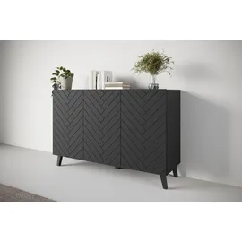 INOSIGN Sideboard »SIDEBOARD PHUKET«, (1 St.), Modernes Sideboard mit 6 Fächern, Breite 120 cm