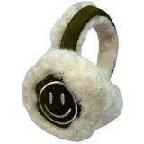 modulabag Ohrenschützer Damen Ohrenwärmer Earmuffs Winter Kunstpelz Plüsch Mädchen Winter (khaki) - Einheitsgröße