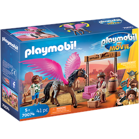 Playmobil The Movie Marla, Del und Pferd mit Flügeln 70074