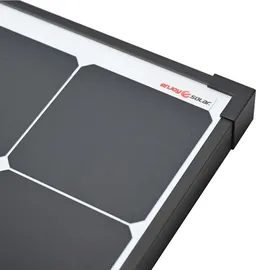 EnjoySolar Enjoy solar Solarpanel SunPower Back-Contact Solarmodul Photovoltaikmodul mit schwarzen Rahmen und weißem Back- Sheet, ideal für Wohnmobil, Gartenhäuse, Boot
