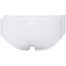 SKINY Damen Panty, Vorteilspack - Slip, Pants, Cotton Stretch, Basic Weiß XL