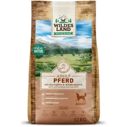 Wildes Land Pferd Hundetrockenfutter WL Pferd 12kg Hundetrockenfutter